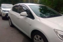 Opel Astra J 2009–2015 Vindafvisere til vinduer HB (4 stk., HIC) foto 2