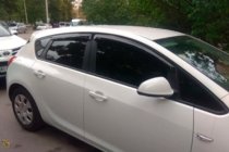 Opel Astra J 2009–2015 Vindafvisere til vinduer HB (4 stk., HIC) foto 1