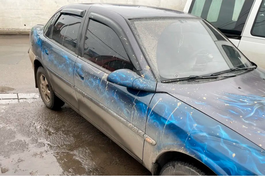 Opel Vectra B 1995–2002 Vindafvisere SD (4 stk., HIC) Image