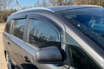 Opel Zafira B 2005–2011 Vindafvisere til sideruder (4 stk., HIC) foto 1