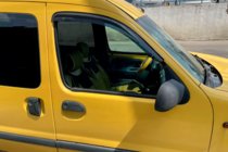 Renault Kangoo 1998–2008 Vindafvisere 8 cm (2 stk., HIC) foto 1