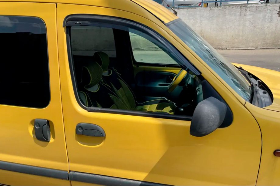 Renault Kangoo 1998–2008 Vindafvisere 8 cm (2 stk., HIC) Image