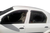 Renault Logan I 2008–2013 Vindafvisere til sideruder (4 stk., HIC) foto 1