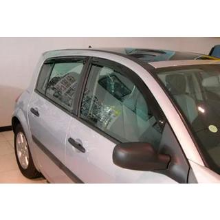 Vindafvisere til vinduer HB (4 stk., HIC) Renault Megane II 2004–2009 foto 1