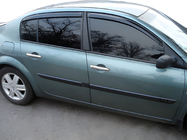 Renault Megane II 2004–2009 Vindafvisere SD (4 stk., HIC) foto 1
