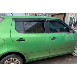 Vindafvisere til vinduer HB (4 stk., HIC) Skoda Fabia 2007–2014 foto 2