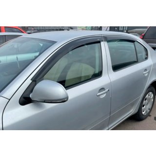 Vindafvisere til sideruder LiftBack (4 stk., HIC) Skoda Octavia II A5 2006–2010 foto 1
