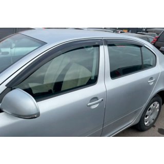 Vindafvisere til sideruder LiftBack (4 stk., HIC) Skoda Octavia II A5 2006–2010 foto 3