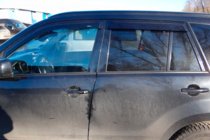 Suzuki Grand Vitara 2005–2017 Vindafvisere til sideruder (4 stk., HIC) foto 13