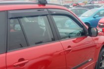 Suzuki Grand Vitara 2005–2017 Vindafvisere til sideruder (4 stk., HIC) foto 2