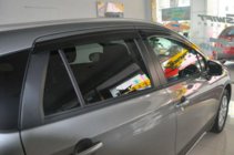 Suzuki SX4 S-Cross 2013–2016 Vindafvisere til sideruder (4 stk., HIC) foto 3