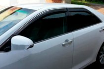 Toyota Avensis 2009–2018 Vindafvisere med kromliste SD (4 stk., HIC) foto 1