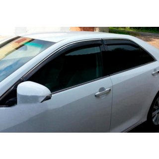 Vindafvisere med kromliste SD (4 stk., HIC) Toyota Avensis 2009–2018