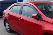 Toyota Corolla 2013–2019 Vindafvisere til sideruder (4 stk., HIC) foto 6