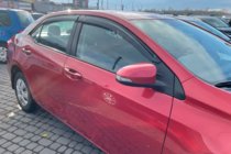 Toyota Corolla 2013–2019 Vindafvisere til sideruder (4 stk., HIC) foto 11