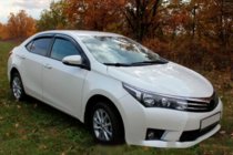Toyota Corolla 2013–2019 Vindafvisere til sideruder (4 stk., HIC) foto 5