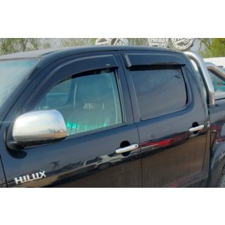 Vindafvisere til sideruder (4 stk., HIC) Toyota Hilux 2006–2015 foto 1