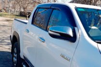 Toyota Hilux 2015– Vindafvisere til sideruder (4 stk., HIC) foto 7