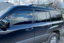 Toyota Land Cruiser 100 1998–2007 Vindafvisere til sideruder (4 stk., HIC) foto 1