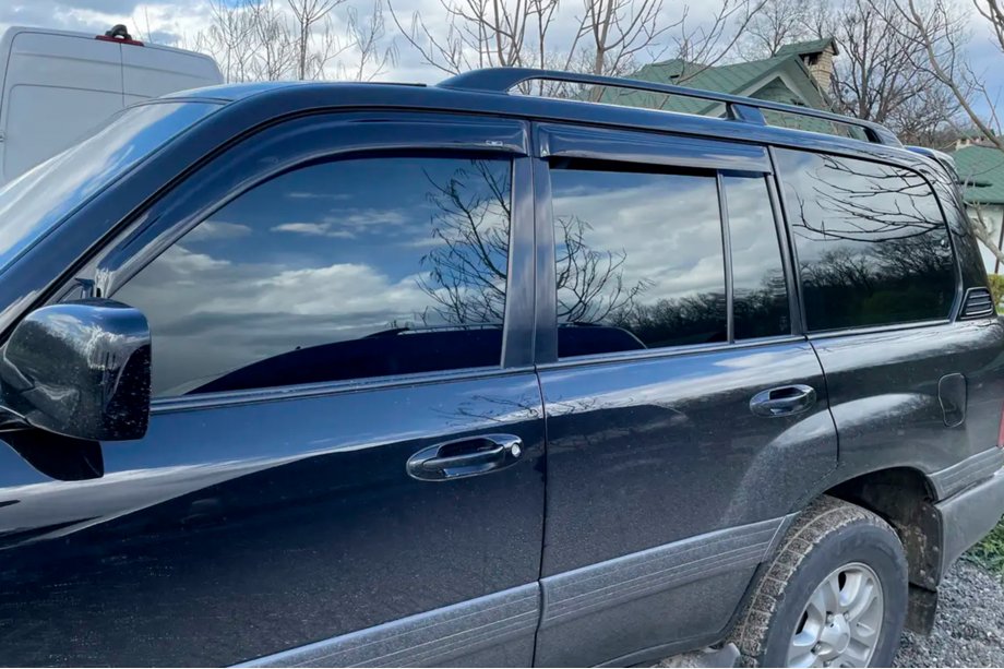 Toyota Land Cruiser 100 1998–2007 Vindafvisere til sideruder (4 stk., HIC) Image