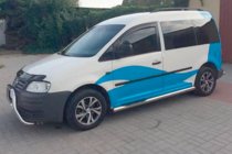 Volkswagen Caddy 2004–2010 Vindafvisere til sideruder (2 stk., HIC) foto 11