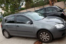 Volkswagen Golf 5 2003–2009 Vindafvisere til vinduer HB (4 stk., HIC) foto 2