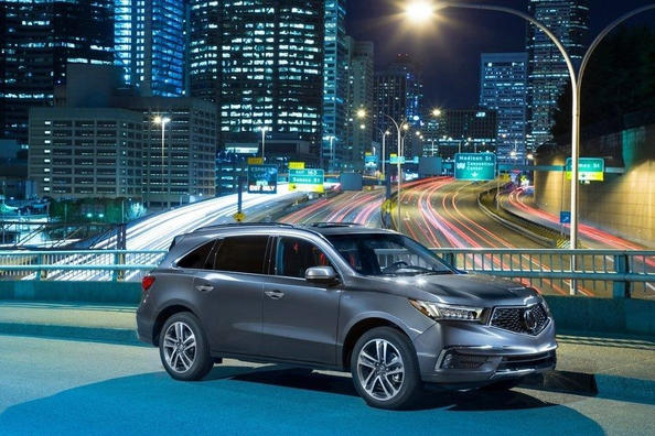 Hybridversion af SUV'en Acura MDX Sport Hybrid