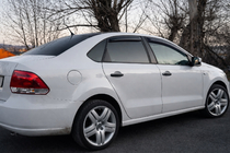 Volkswagen Polo 2010–2017 Vindafvisere SD (4 stk., HIC) foto 2