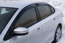 Volkswagen Polo 2010–2017 Vindafvisere SD (4 stk., HIC) foto 3