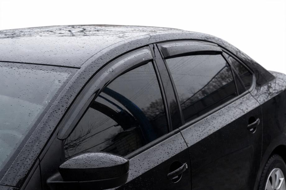 Volkswagen Polo 2010–2017 Vindafvisere SD (4 stk., HIC) Image