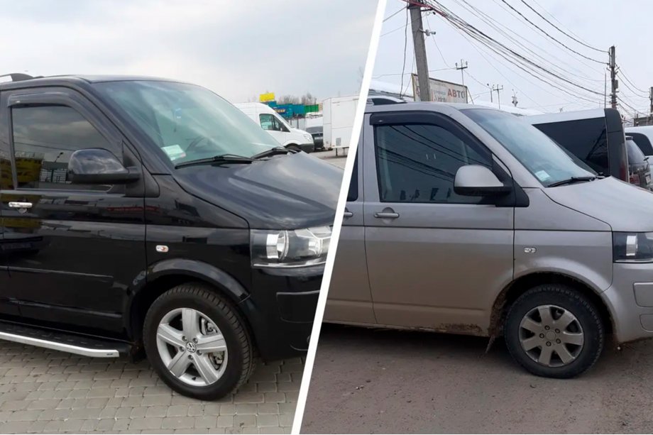 Volkswagen T5 Caravelle 2004–2010 Vindafvisere til sideruder (2 stk., HIC) Foto 12