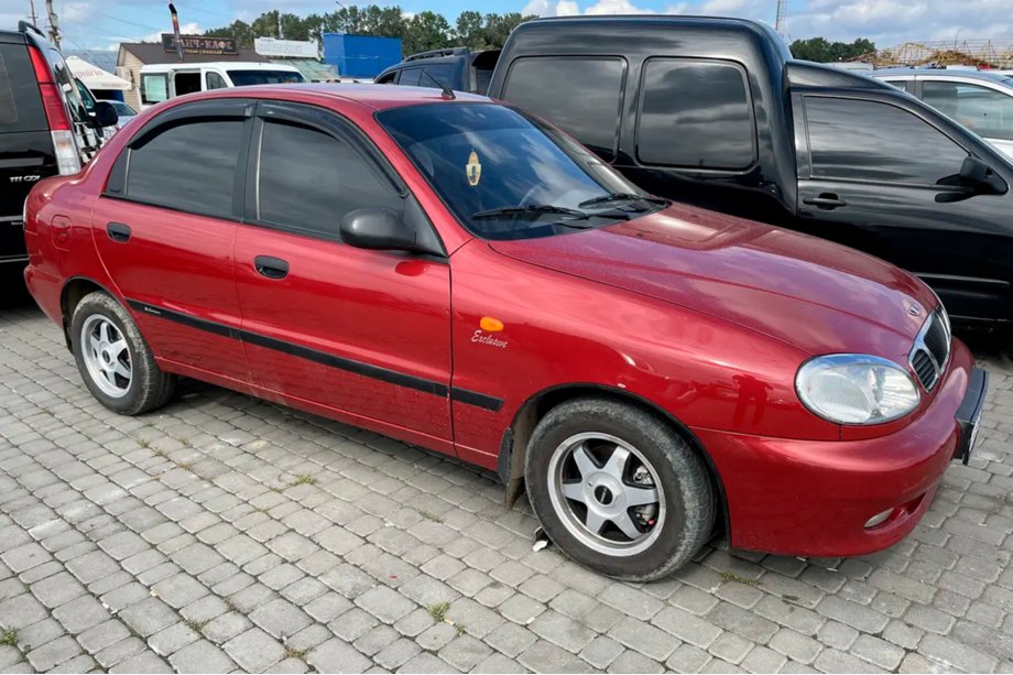 Chevrolet Lanos 1998–2017 Vindafvisere til sideruder (4 stk., HIC) Image
