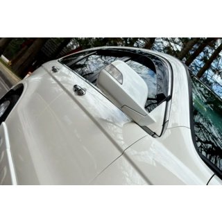 Vindafvisere til sideruder med kromliste (4 stk., HIC) Honda CRV 2007–2011 foto 3