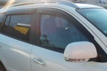 Hyundai Santa Fe 2 2006–2012 Vindafvisere til sideruder (4 stk., HIC) foto 5