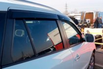 Hyundai Santa Fe 2 2006–2012 Vindafvisere til sideruder (4 stk., HIC) foto 6