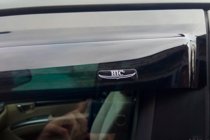 Hyundai Santa Fe 2 2006–2012 Vindafvisere til sideruder (4 stk., HIC) foto 9