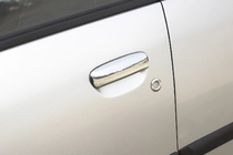 Mitsubishi Colt 2004–2012 Dørgrebsafdækninger (4 stk., rustfrit stål) foto 1