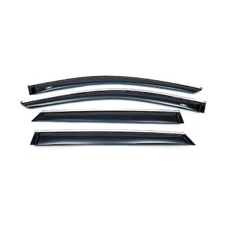Vindafvisere til sideruder med kromliste (4 stk., HIC) Hyundai Santa Fe 3 2012–2018 foto 4