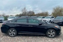 Hyundai Sonata LF 2014–2019 Vindafvisere til sideruder med kromliste (4 stk., HIC) foto 1
