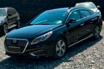 Hyundai Sonata LF 2014–2019 Vindafvisere til sideruder med kromliste (4 stk., HIC) foto 5