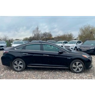 Vindafvisere til sideruder med kromliste (4 stk., HIC) Hyundai Sonata LF 2014–2019 foto 1