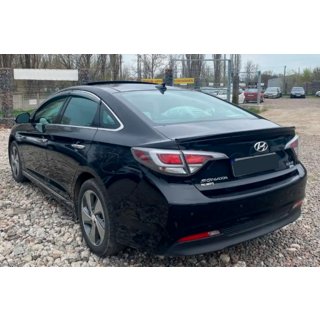 Vindafvisere til sideruder med kromliste (4 stk., HIC) Hyundai Sonata LF 2014–2019 foto 2