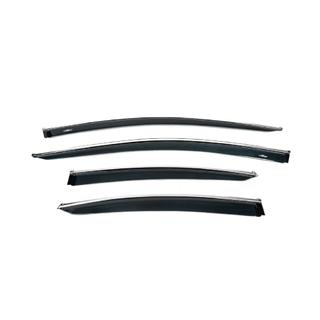 Vindafvisere til sideruder med kromliste (4 stk., HIC) Hyundai Sonata LF 2014–2019 foto 3