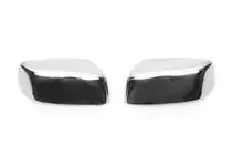 Jeep Cherokee/Liberty 2007–2013 Spejlkåber (2 stk., rustfrit stål) foto 4