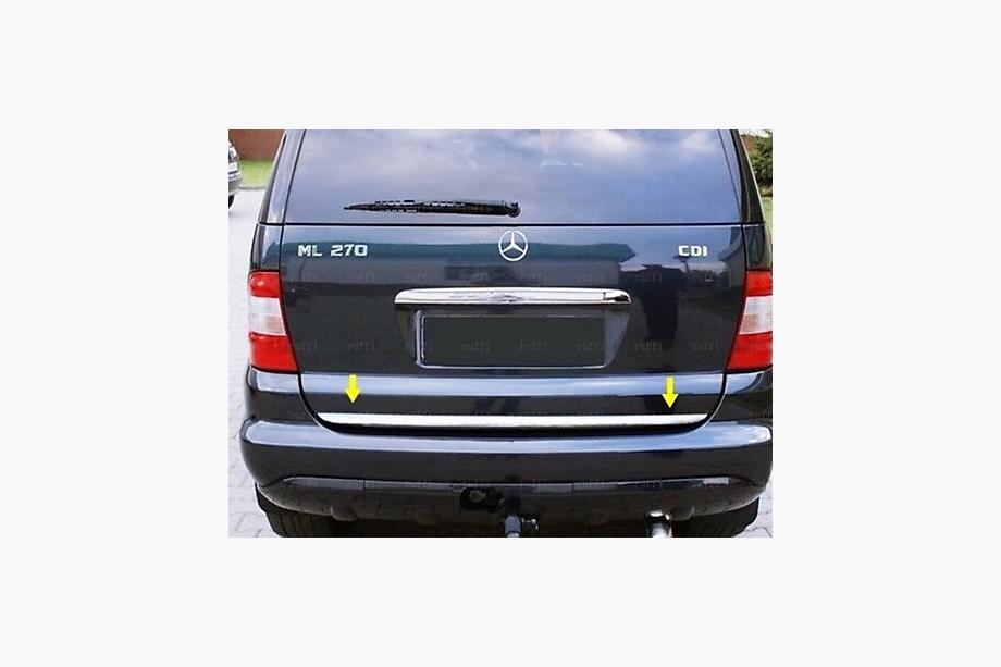 Mercedes ML W163 1997–2005 Bagagerumskantliste (rustfrit stål) Foto 2