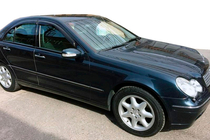 Mercedes C-class W203 2000–2007 Vindafvisere SD (4 stk., HIC) foto 1