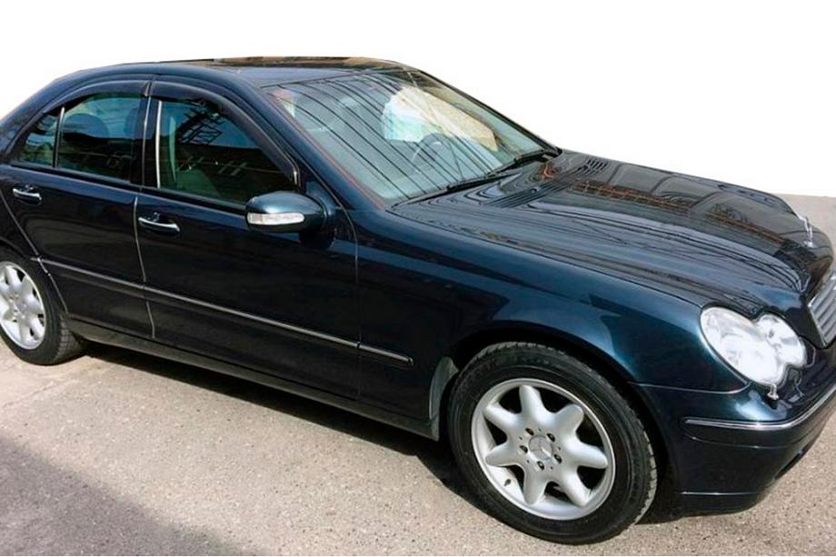 Mercedes C-class W203 2000–2007 Vindafvisere SD (4 stk., HIC) Image