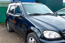 Mercedes ML W163 1997–2005 Vindafvisere til sideruder (4 stk., HIC) foto 3