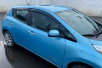 Nissan Leaf 2010–2017 Vindafvisere til sideruder (4 stk., HIC) foto 14