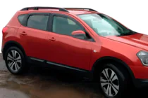 Nissan Qashqai 2007–2010 Vindafvisere til sideruder (4 stk., HIC) foto 12